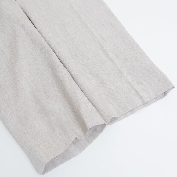 Zara Linen Blend Dress Pants Beige Mens 31 EU 40 Slim Fit - Picture 9 of 15